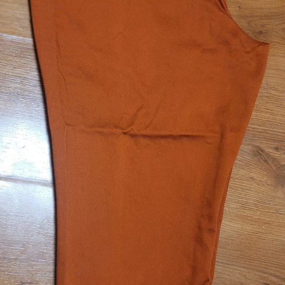 Classic PLUS   High Rise Rust Colored Bootcut Jeans Sized16W - Picture 13 of 13
